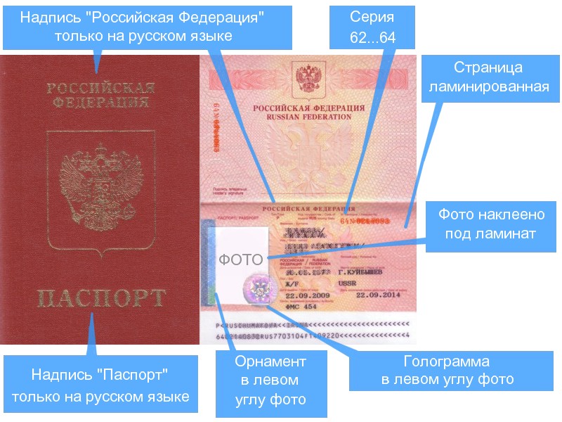 заграничный паспорт старого образца